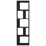 Book Cabinet/Room Divider Black 45x24x159 cm Engineered Wood - 45-Degree Angle