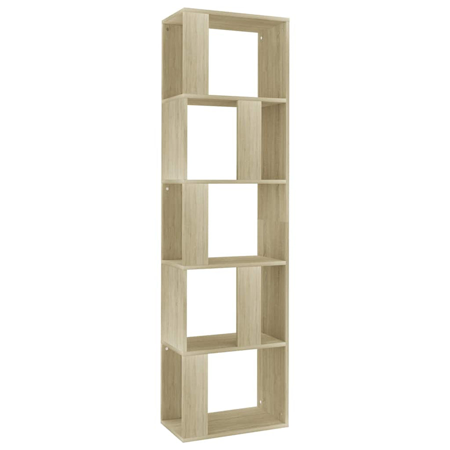 Book Cabinet/Room Divider Sonoma Oak 45x24x159 cm