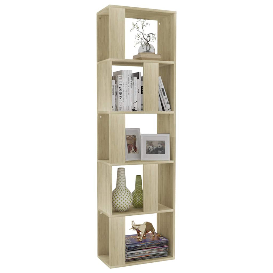 Book Cabinet/Room Divider Sonoma Oak 45x24x159 cm