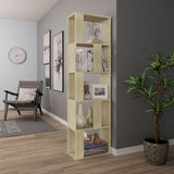 Book Cabinet/Room Divider Sonoma Oak 45x24x159 cm Engineered Wood - Top-Down View