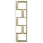 Book Cabinet/Room Divider Sonoma Oak 45x24x159 cm