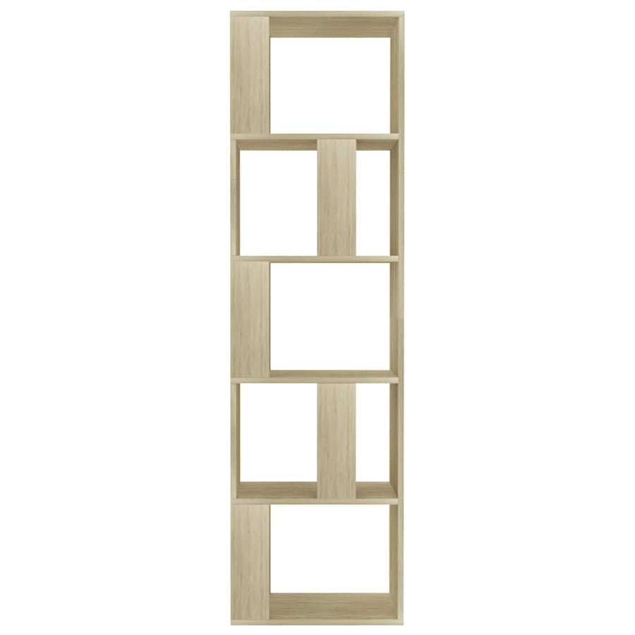 Book Cabinet/Room Divider Sonoma Oak 45x24x159 cm