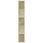 Book Cabinet/Room Divider Sonoma Oak 45x24x159 cm