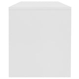 Coffee Table White 100x40x40 cm Engineered Wood