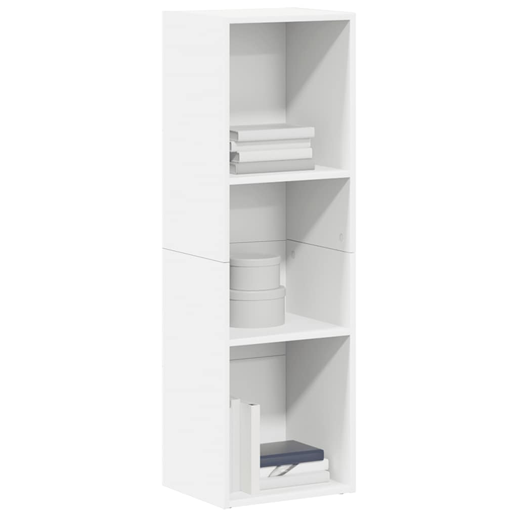 Book Cabinet/TV Cabinet White 36x30x114 cm Engineered Wood