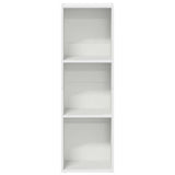 Book Cabinet/TV Cabinet White 36x30x114 cm Engineered Wood