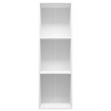 Book Cabinet/TV Cabinet White 36x30x114 cm Engineered Wood - Top-Down View
