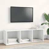 Book Cabinet/TV Cabinet White 36x30x114 cm Engineered Wood
