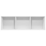 Book Cabinet/TV Cabinet White 36x30x114 cm Engineered Wood - Extra Image