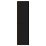 Book Cabinet/TV Cabinet Black 36x30x114 cm Engineered Wood