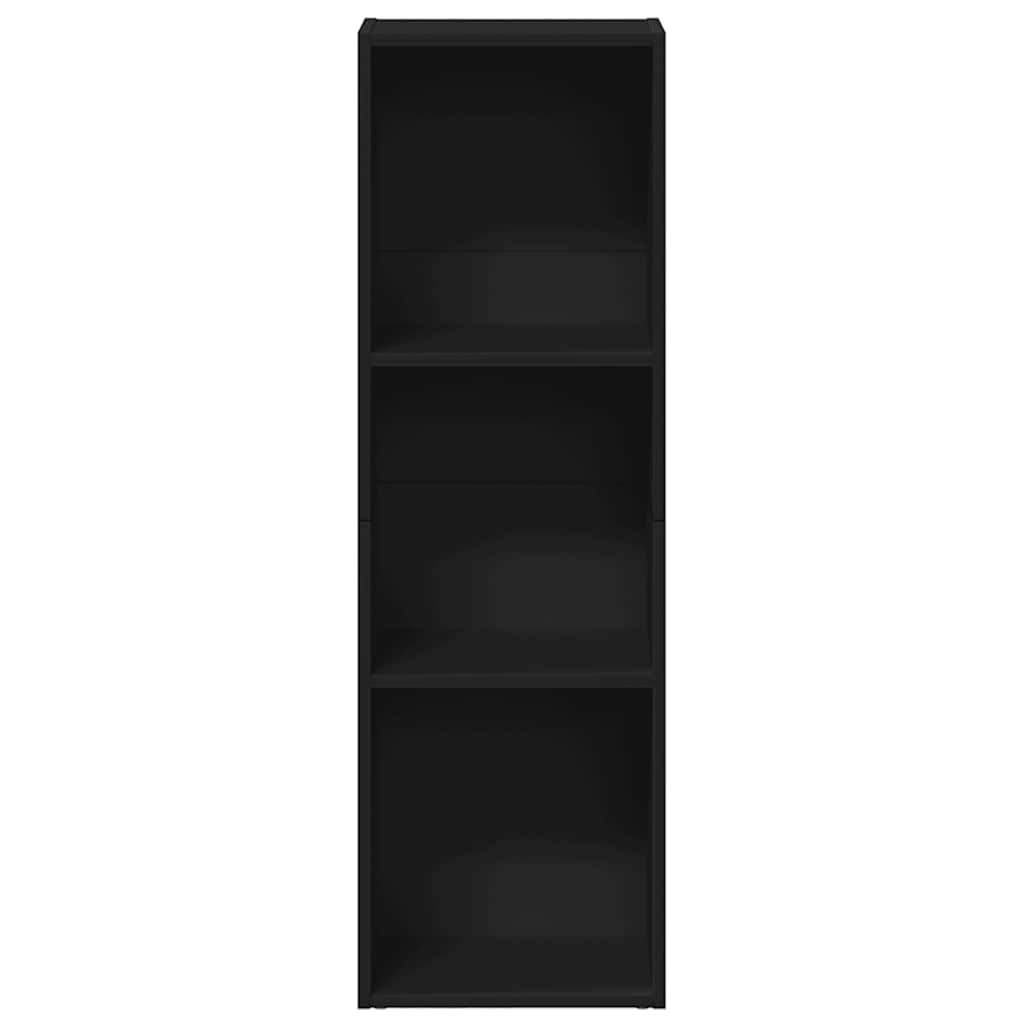 Book Cabinet/TV Cabinet Black 36x30x114 cm Engineered Wood