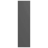 Book Cabinet/TV Cabinet Grey 36x30x114 cm Engineered Wood - 45-Degree Angle