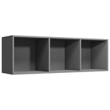 Book Cabinet/TV Cabinet Grey 36x30x114 cm Engineered Wood