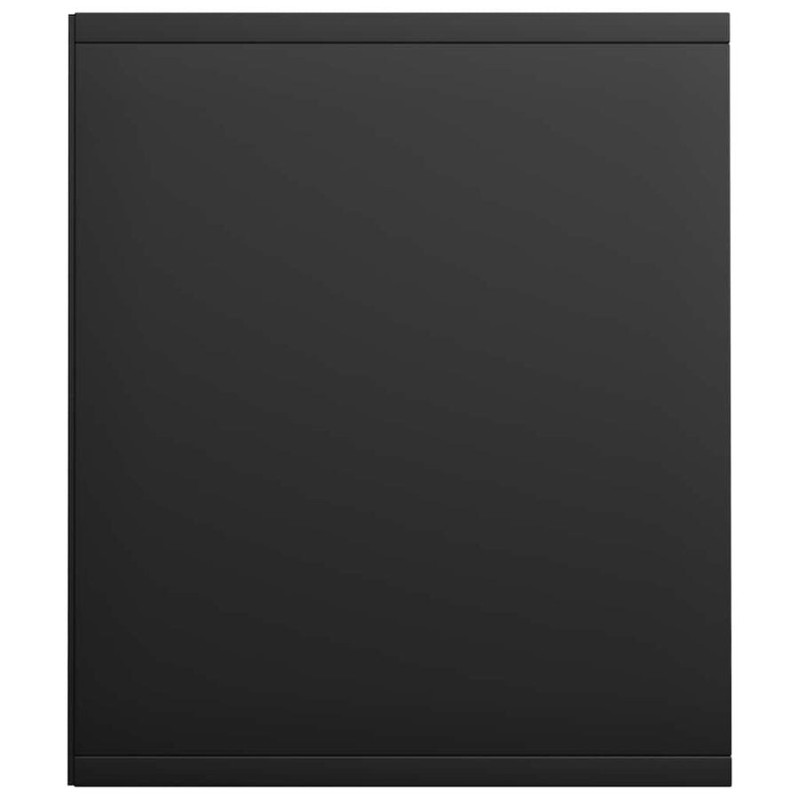 Book Cabinet/TV Cabinet Black 36x30x143 cm Engineered Wood