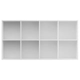 Book Cabinet/Sideboard White 66x30x130 cm Engineered Wood - Extra Image