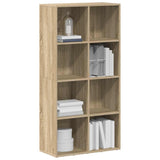 Book Cabinet/Sideboard Sonoma Oak 66x30x130 cm Engineered Wood