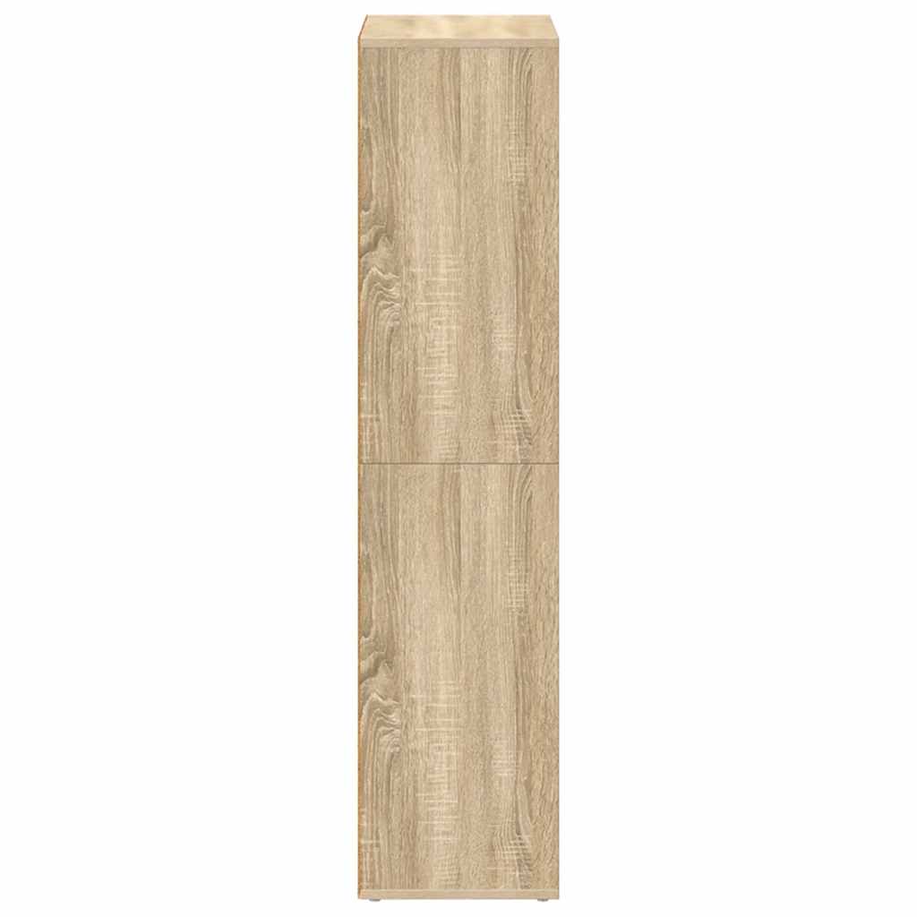 Book Cabinet/Sideboard Sonoma Oak 66x30x130 cm Engineered Wood