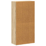 Book Cabinet/Sideboard Sonoma Oak 66x30x130 cm Engineered Wood