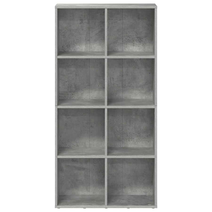 Book Cabinet/Sideboard Concrete Grey 66x30x130 cm