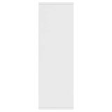 Book Cabinet/Sideboard White 50x25x80 cm Engineered Wood