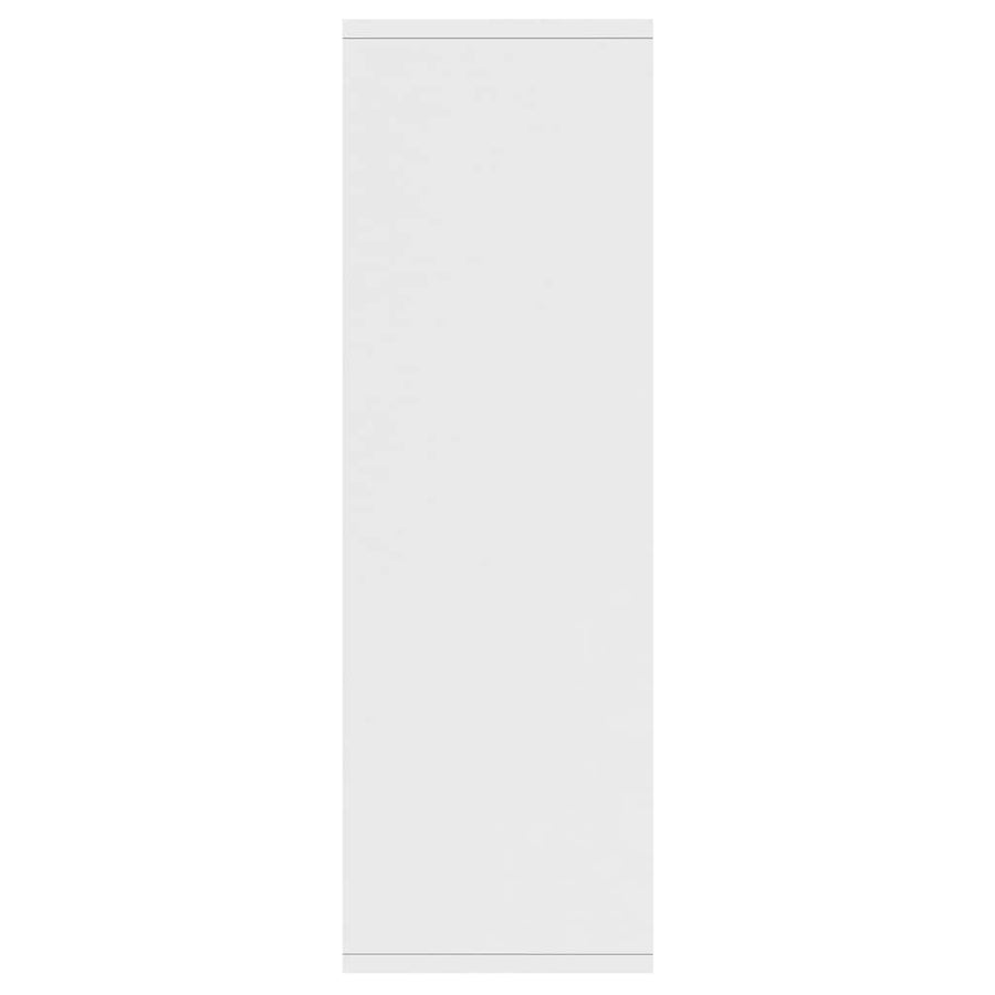 Book Cabinet/Sideboard White 50x25x80 cm Engineered Wood