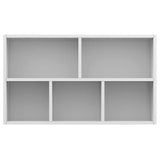 Book Cabinet/Sideboard White 50x25x80 cm Engineered Wood - Extra Image