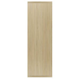 Book Cabinet/Sideboard Sonoma Oak 50x25x80 cm Engineered Wood