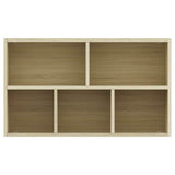 Book Cabinet/Sideboard Sonoma Oak 50x25x80 cm Engineered Wood - Extra Image