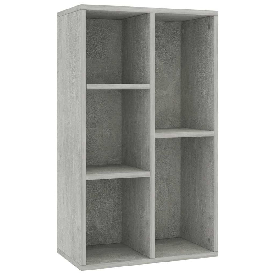 Book Cabinet/Sideboard Concrete Grey 50x25x80cm Engineered Wood