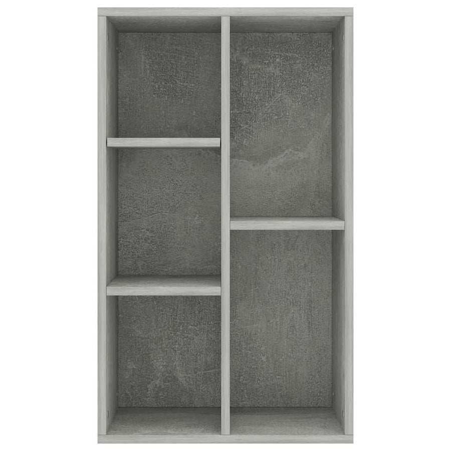 Book Cabinet/Sideboard Concrete Grey 50x25x80cm Engineered Wood