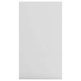 Book Cabinet/Sideboard High Gloss White 50x25x80 cm Engineered Wood - Extra Image