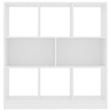 Book Cabinet White 97.5x29.5x100 cm Engineered Wood