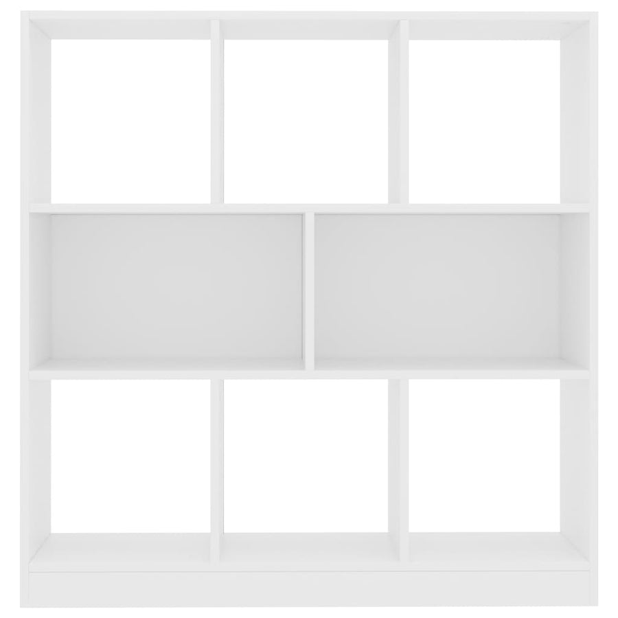 Book Cabinet White 97.5x29.5x100 cm Engineered Wood