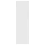 Book Cabinet White 97.5x29.5x100 cm Engineered Wood
