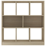 Book Cabinet Sonoma Oak 97.5x29.5x100 cm Engineered Wood