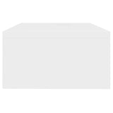 Monitor Stand White 42x24x13 cm Engineered Wood