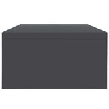Monitor Stand Grey 42x24x13 cm Engineered Wood