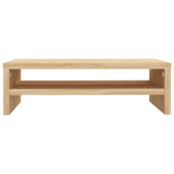 Monitor Stand Sonoma Oak 42x24x13 cm Engineered Wood - Top-Down View