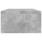 Monitor Stand Concrete Grey 42x24x13 cm Engineered Wood