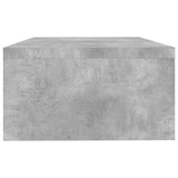 Monitor Stand Concrete Grey 42x24x13 cm Engineered Wood - 45-Degree Angle