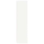 Wardrobe White 100x50x200 cm Engineered Wood