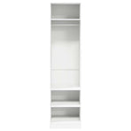 Wardrobe White 50x50x200 cm Engineered Wood