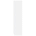 Wardrobe White 50x50x200 cm Engineered Wood