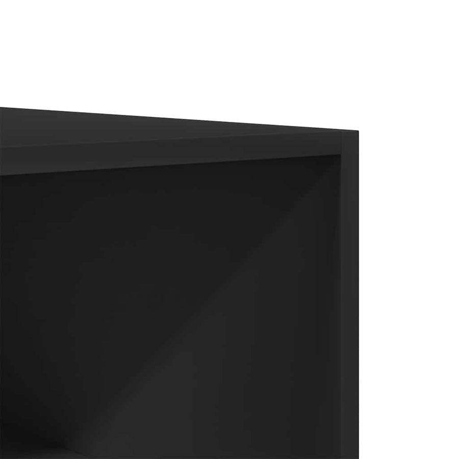 Wardrobe Black 50x50x200 cm Engineered Wood