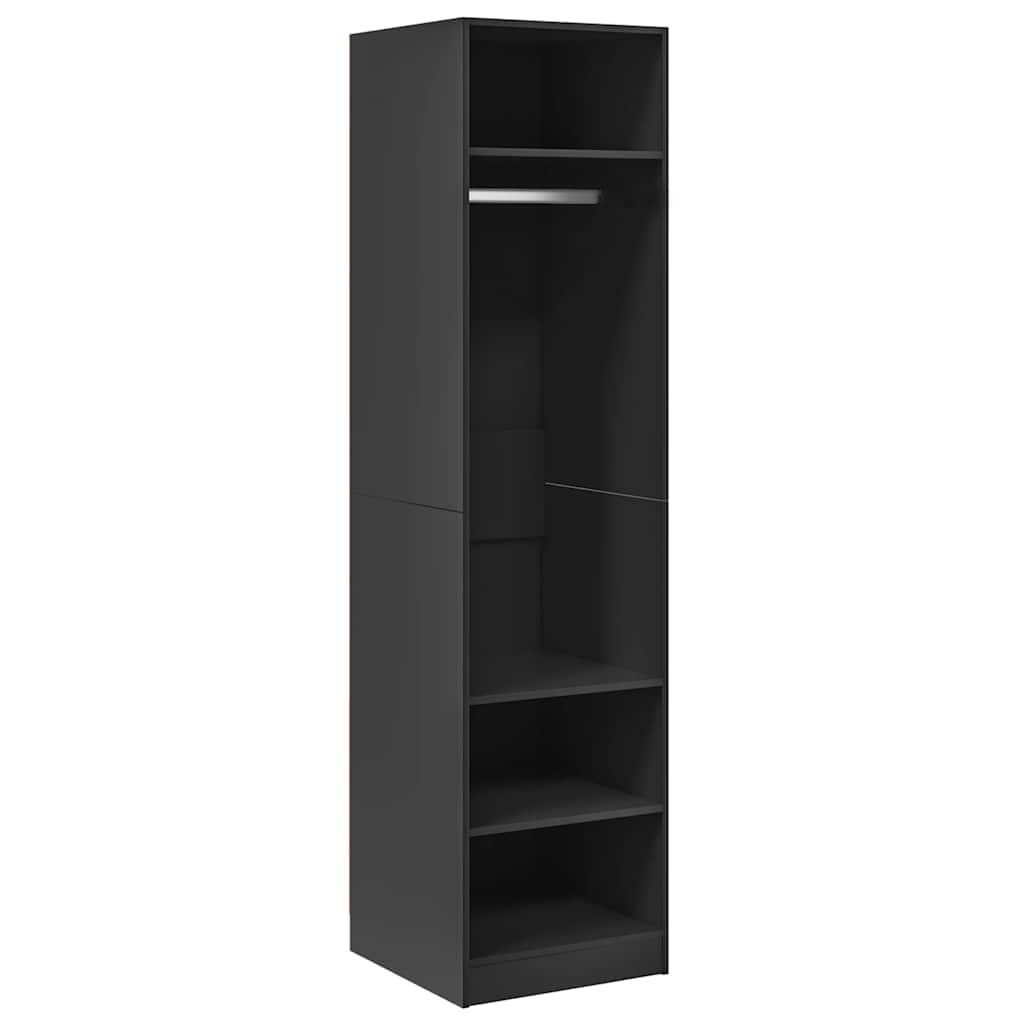 Wardrobe Grey 50x50x200 cm Engineered Wood