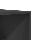 Wardrobe Grey 50x50x200 cm Engineered Wood - Close-Up Angle
