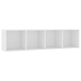 Book Cabinet/TV Cabinet White 143x30x36 cm