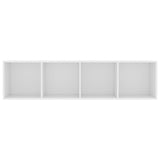 Book Cabinet/TV Cabinet White 143x30x36 cm