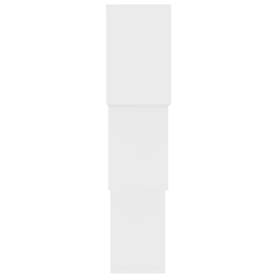 Cube Wall Shelves White 68x15x68 cm Engineered Wood