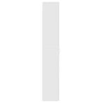 Office Cabinet White 60x32x190 cm Engineered Wood